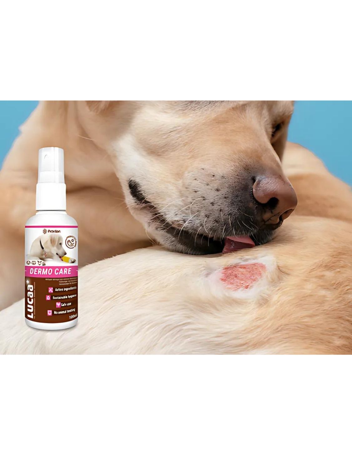 LUCAA+ Pet Probiotic Dermo (Wound) Care - 100ml Spray