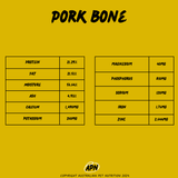 Pork Soft Bones - Nutritional Profile